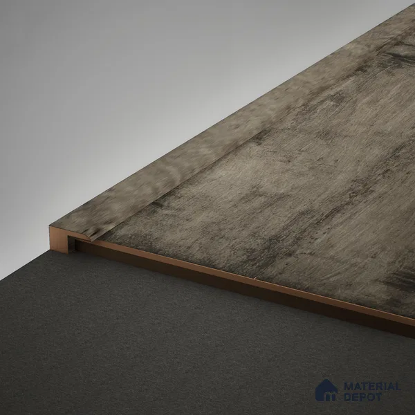 MDF Edge Profile Edge Flow PM 00379 R | 8 ft x 12 mm x 12 mm | Compatible for Laminate Wood Floor LF 00275