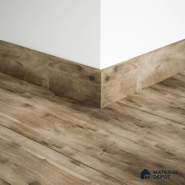 MDF Skirting Timberlux PM 00374 D | 8 ft x 2.5 Inch | Compatible for Laminate Wood Floor LF 00276
