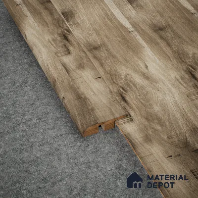 MDF Reducer R Profile Timberlux PM 00373 K | 8 ft x 23 mm x 12 mm | Compatible for Laminate Wood Floor LF 00277