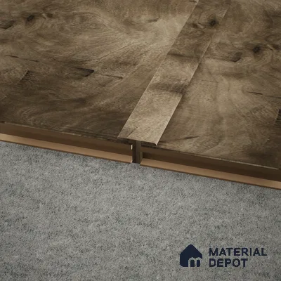 MDF T Profile Timberlux PM 00373 M | 8 ft x 12 mm x 12 mm | Compatible for Laminate Wood Floor LF 00277
