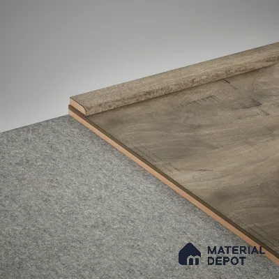 MDF Corner Beading Profile Timberlux PM 00373 | 8 ft x 12 mm x 12 mm | Compatible for Laminate Wood Floor LF 00277