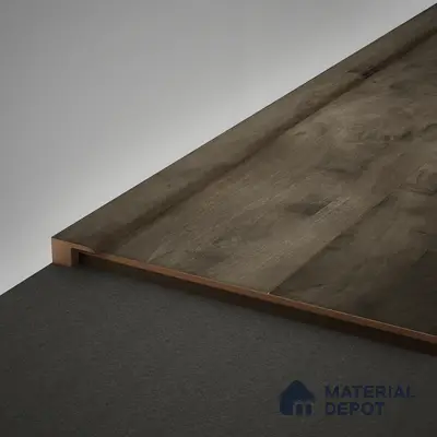 MDF Edge Profile Timberlux PM 00373 T | 8 ft x 18 mm x 12 mm | Compatible for Laminate Wood Floor LF 00277