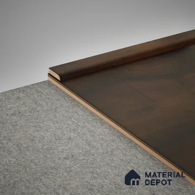 MDF Corner Beading Profile Timberlux PM 00376 C | 8 ft x 25 mm x 12 mm | Compatible for Laminate Wood Floor LF 00278