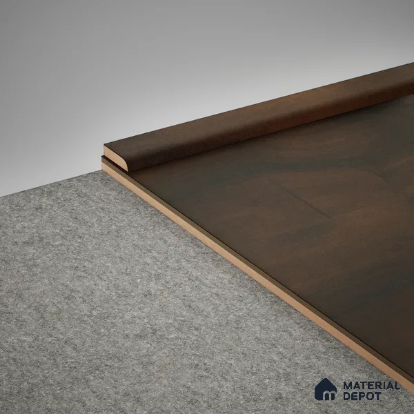 MDF Corner Beading Profile Timberlux PM 00376 C | 8 ft x 25 mm x 12 mm | Compatible for Laminate Wood Floor LF 00278
