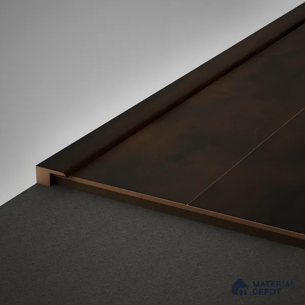MDF Edge Profile Timberlux PM 00376 R | 8 ft x 12 mm x 12 mm | Compatible for Laminate Wood Floor LF 00278