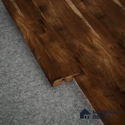 MDF Reducer R Profile Timberlux PM 00375 H | 8 ft x 12 mm x 12 mm | Compatible for Laminate Wood Floor LF 00279