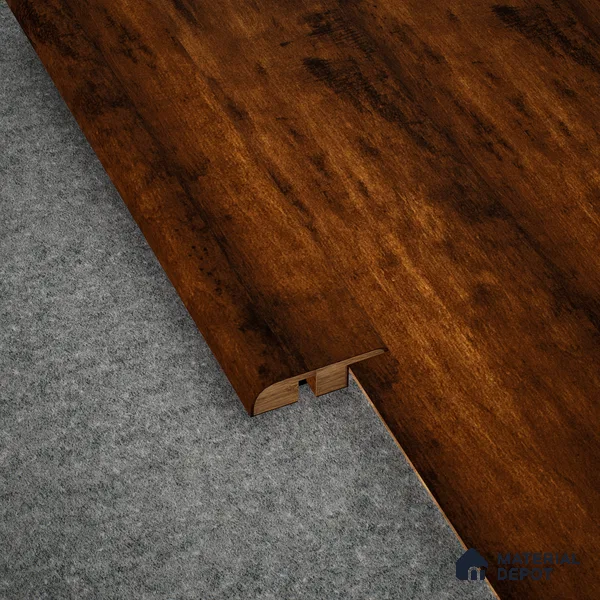 MDF Reducer R Profile Edge Flow PM 00377 I | 8 ft x 16 mm x 12 mm | Compatible for Laminate Wood Floor LF 00280