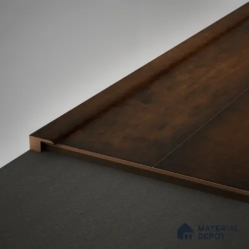 MDF Edge Profile Edge Flow PM 00377 T | 8 ft x 18 mm x 12 mm | Compatible for Laminate Wood Floor LF 00280