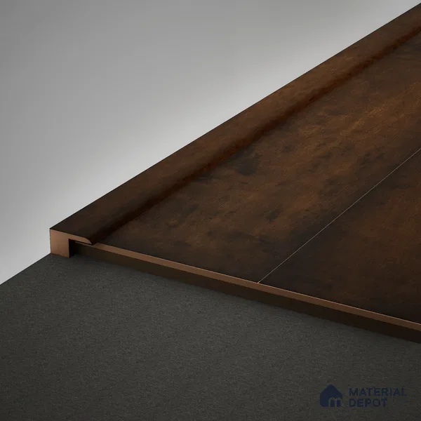 MDF Edge Profile Edge Flow PM 00377 U | 8 ft x 23 mm x 12 mm | Compatible for Laminate Wood Floor LF 00280