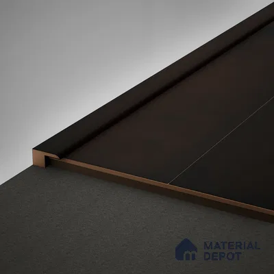 MDF Edge Profile Edge Flow PM 00378 R | 8 ft x 12 mm x 12 mm | Compatible for Laminate Wood Floor LF 00281