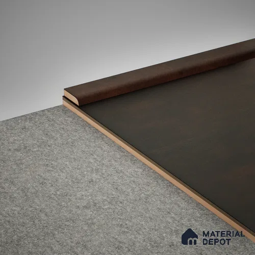 MDF Corner Beading Profile Edge Flow PM 00380 C | 8 ft x 25 mm x 12 mm | Compatible for Laminate Wood Floor LF 00282