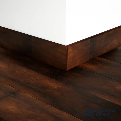 MDF Skirting Edge Flow PM 00380 G | 8 ft x 4 Inch | Compatible for Laminate Wood Floor LF 00282