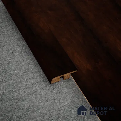 MDF Reducer R Profile Edge Flow PM 00380 L | 8 ft x 25 mm x 12 mm | Compatible for Laminate Wood Floor LF 00282