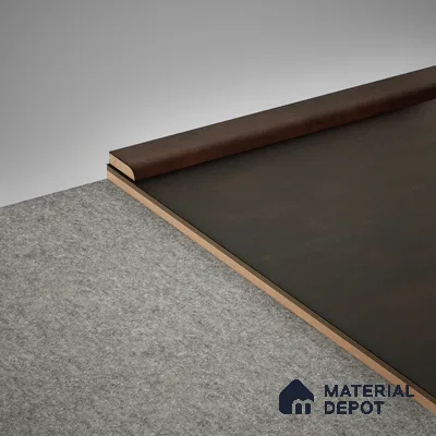 MDF Corner Beading Profile Edge Flow PM 00380 | 8 ft x 12 mm x 12 mm | Compatible for Laminate Wood Floor LF 00282