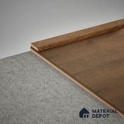 MDF Corner Beading Profile Aqua Lock PM 00400 C | 8 ft x 25 mm x 12 mm | Compatible for Laminate Wood Floor LF 00283