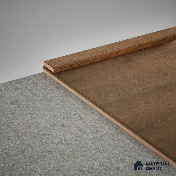 MDF Corner Beading Profile Aqua Lock PM 00400 C | 8 ft x 25 mm x 12 mm | Compatible for Laminate Wood Floor LF 00283