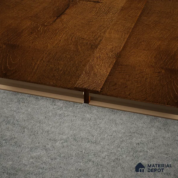 MDF T Profile Aqua Lock PM 00400 O | 8 ft x 18 mm x 12 mm | Compatible for Laminate Wood Floor LF 00283