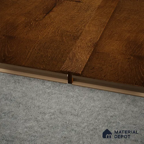 MDF T Profile Aqua Lock PM 00400 O | 8 ft x 18 mm x 12 mm | Compatible for Laminate Wood Floor LF 00283