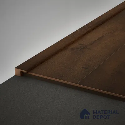 MDF Edge Profile Aqua Lock PM 00400 S | 8 ft x 16 mm x 12 mm | Compatible for Laminate Wood Floor LF 00283