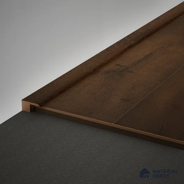 MDF Edge Profile Aqua Lock PM 00400 S | 8 ft x 16 mm x 12 mm | Compatible for Laminate Wood Floor LF 00283