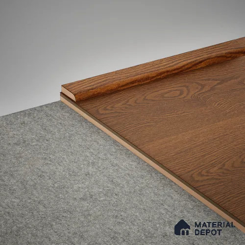 MDF Corner Beading Profile Aqua Lock PM 00401 C | 8 ft x 25 mm x 12 mm | Compatible for Laminate Wood Floor LF 00284