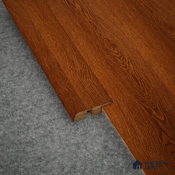 MDF Reducer R Profile Aqua Lock PM 00401 K | 8 ft x 23 mm x 12 mm | Compatible for Laminate Wood Floor LF 00284