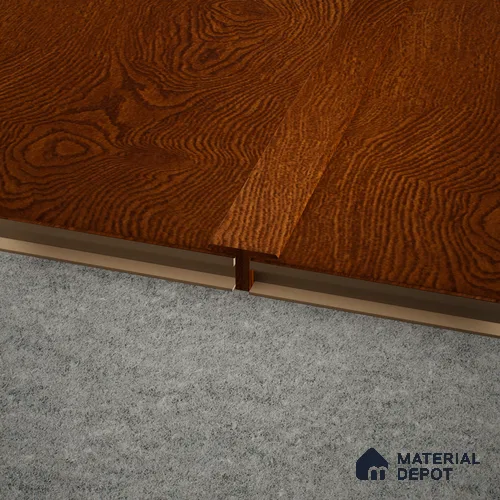 MDF T Profile Aqua Lock PM 00401 M | 8 ft x 12 mm x 12 mm | Compatible for Laminate Wood Floor LF 00284