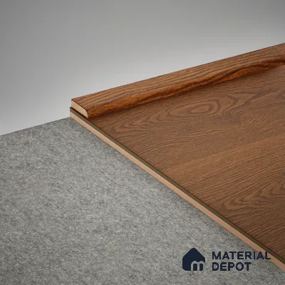 MDF Corner Beading Profile Aqua Lock PM 00401 | 8 ft x 12 mm x 12 mm | Compatible for Laminate Wood Floor LF 00284