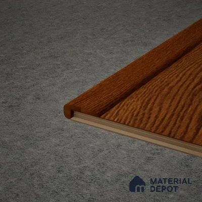 MDF L Nosing Profile Aqua Lock PM 00401 W | 8 ft x 25 x 25 x 12 mm | Compatible for Laminate Wood Floor LF 00284