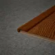 A close-up of a MDF L Nosing Profile Aqua Lock PM 00401 W | 8 ft x 25 x 25 x 12 mm | Compatible for Laminate Wood Floor LF 00284 available at Material Depot in Bangalore