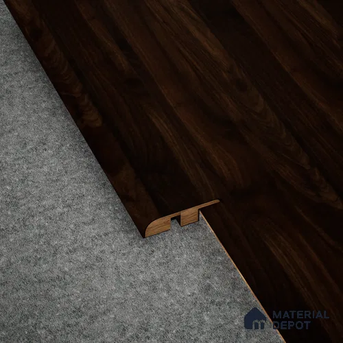 MDF Reducer R Profile Aqua Lock PM 00402 H | 8 ft x 12 mm x 12 mm | Compatible for Laminate Wood Floor LF 00285