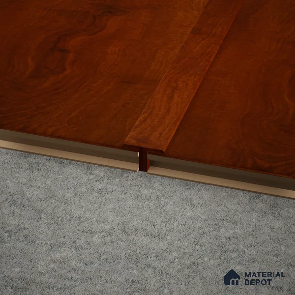 MDF T Profile Aqua Lock PM 00403 Q | 8 ft x 25 mm x 12 mm | Compatible for Laminate Wood Floor LF 00286