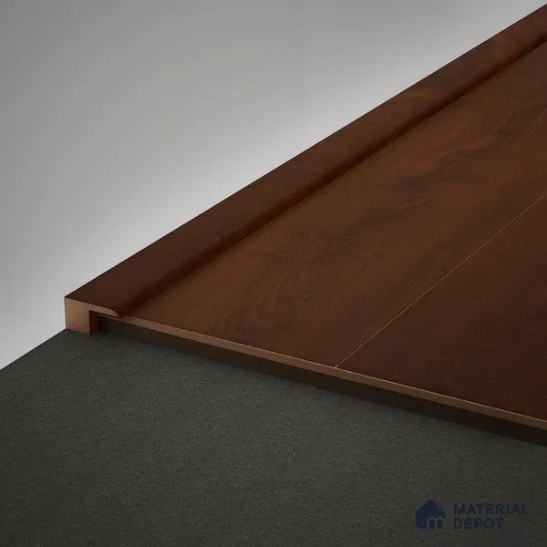 MDF Edge Profile Aqua Lock PM 00403 S | 8 ft x 16 mm x 12 mm | Compatible for Laminate Wood Floor LF 00286