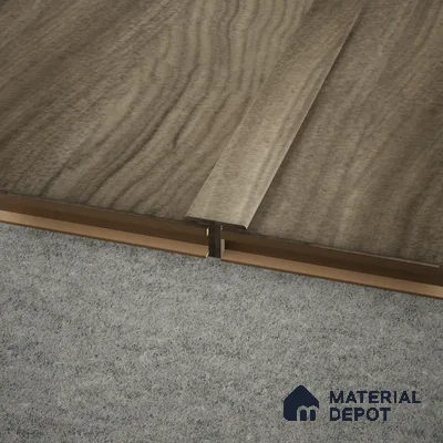 MDF T Profile Aqua Lock PM 00404 Q | 8 ft x 25 mm x 12 mm | Compatible for Laminate Wood Floor LF 00287