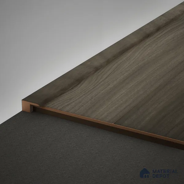 MDF Edge Profile Aqua Lock PM 00404 T | 8 ft x 18 mm x 12 mm | Compatible for Laminate Wood Floor LF 00287