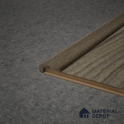 Beechwood L Profile Aqua Lock TF 00405 AD | 8 ft x 40 mm x 40 mm | Compatible for Laminate Wood Floor LF 00288
