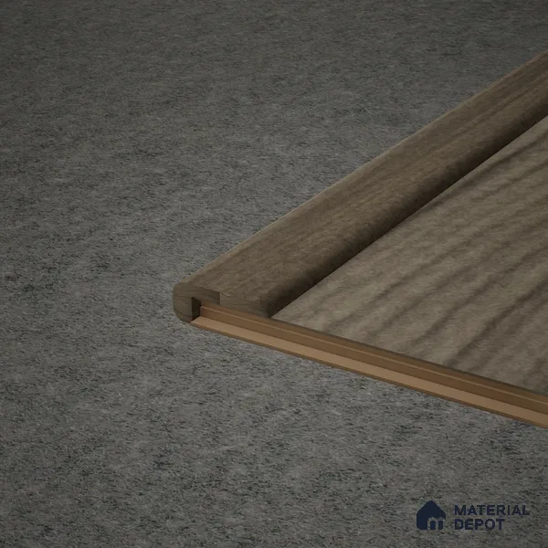 Beechwood L Profile Aqua Lock TF 00405 AD | 8 ft x 40 mm x 40 mm | Compatible for Laminate Wood Floor LF 00288