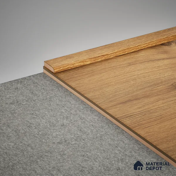 MDF Corner Beading Profile Aqua Lock PM 00405 B | 8 ft x 18 mm x 12 mm | Compatible for Laminate Wood Floor LF 00288