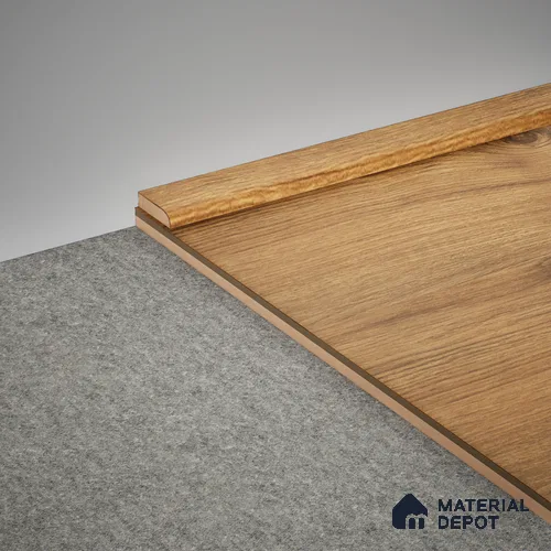 MDF Corner Beading Profile Aqua Lock PM 00405 B | 8 ft x 18 mm x 12 mm | Compatible for Laminate Wood Floor LF 00288