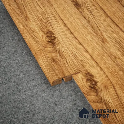 MDF Reducer R Profile Aqua Lock PM 00405 L | 8 ft x 25 mm x 12 mm | Compatible for Laminate Wood Floor LF 00288