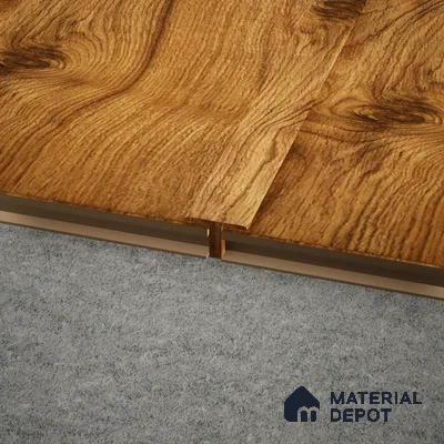 MDF T Profile Aqua Lock PM 00405 M | 8 ft x 12 mm x 12 mm | Compatible for Laminate Wood Floor LF 00288