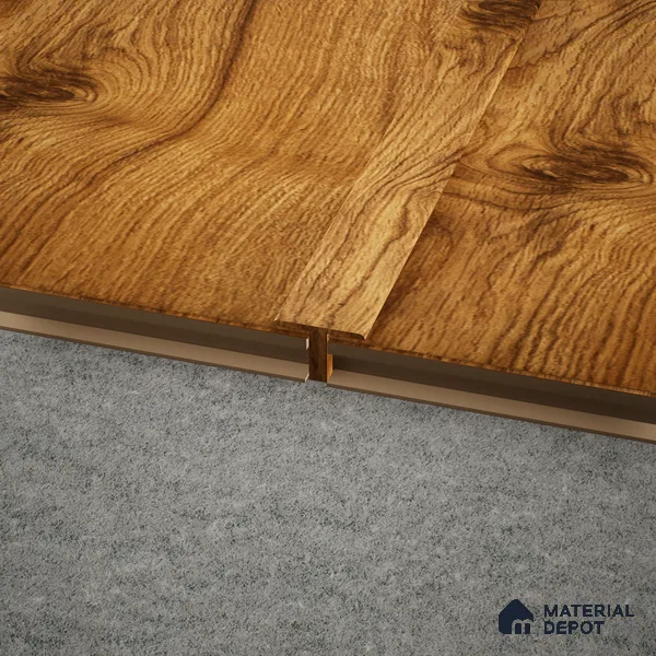 MDF T Profile Aqua Lock PM 00405 M | 8 ft x 12 mm x 12 mm | Compatible for Laminate Wood Floor LF 00288