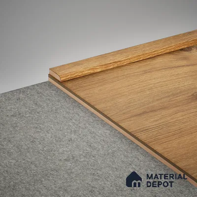 MDF Corner Beading Profile Aqua Lock PM 00405 | 8 ft x 12 mm x 12 mm | Compatible for Laminate Wood Floor LF 00288
