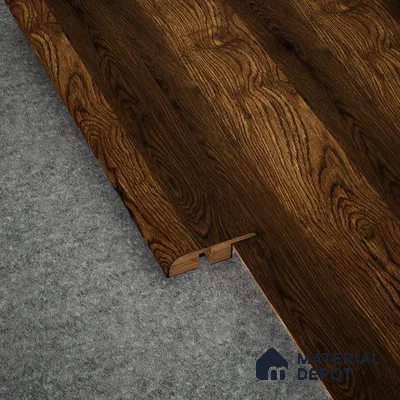 MDF Reducer R Profile Aqua Lock PM 00406 I | 8 ft x 16 mm x 12 mm | Compatible for Laminate Wood Floor LF 00289