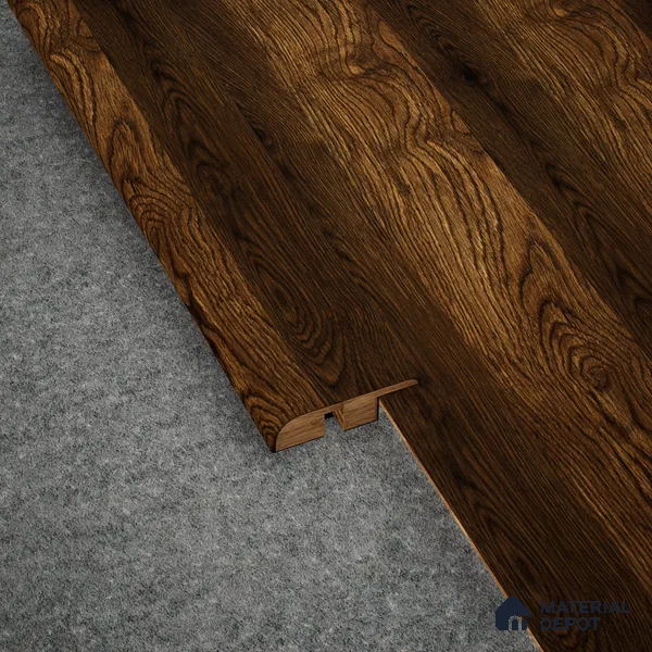MDF Reducer R Profile Aqua Lock PM 00406 I | 8 ft x 16 mm x 12 mm | Compatible for Laminate Wood Floor LF 00289