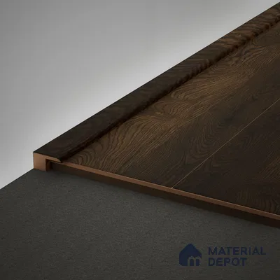 MDF Edge Profile Aqua Lock PM 00406 T | 8 ft x 18 mm x 12 mm | Compatible for Laminate Wood Floor LF 00289