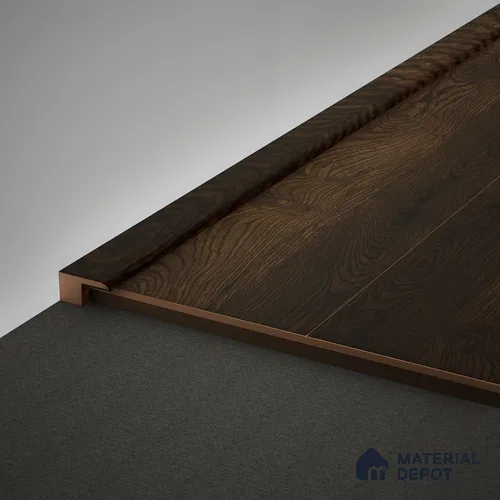 MDF Edge Profile Aqua Lock PM 00406 U | 8 ft x 23 mm x 12 mm | Compatible for Laminate Wood Floor LF 00289