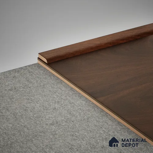 MDF Corner Beading Profile Aqua Lock PM 00407 B | 8 ft x 18 mm x 12 mm | Compatible for Laminate Wood Floor LF 00290