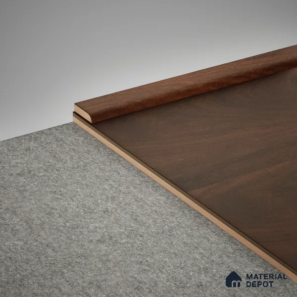 MDF Corner Beading Profile Aqua Lock PM 00407 C | 8 ft x 25 mm x 12 mm | Compatible for Laminate Wood Floor LF 00290