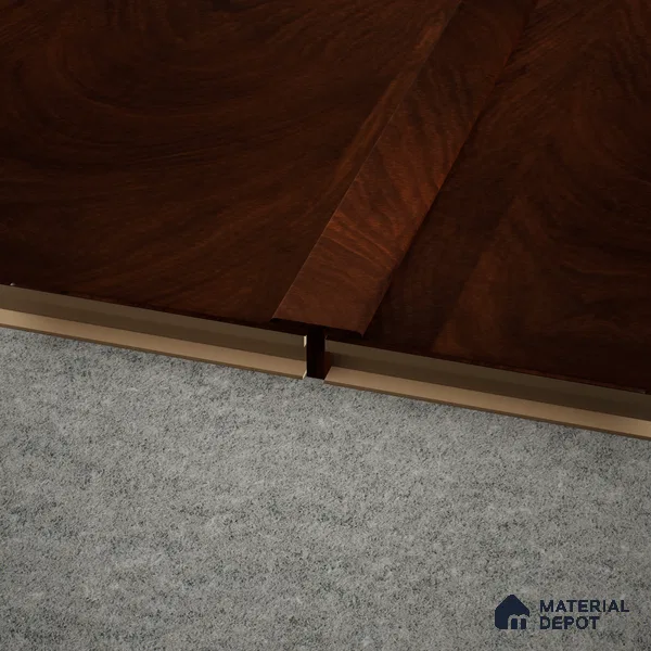 MDF T Profile Aqua Lock PM 00407 Q | 8 ft x 25 mm x 12 mm | Compatible for Laminate Wood Floor LF 00290